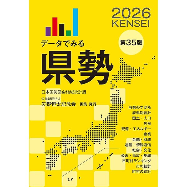 Amazon.co.jp: 日本国勢図会2025/26(日本がわかるデータブック) 1927年